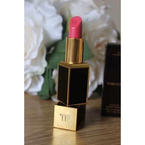 Tom Ford Lip Color Lipstick Rouge A Levres 08 FLAMINGO 0.1oz / 3g NEW - Picture 3 of 8